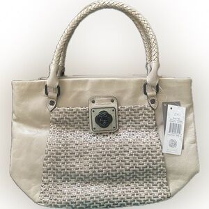 Elliott Lucca genuine leather Tote/ crossbody bag